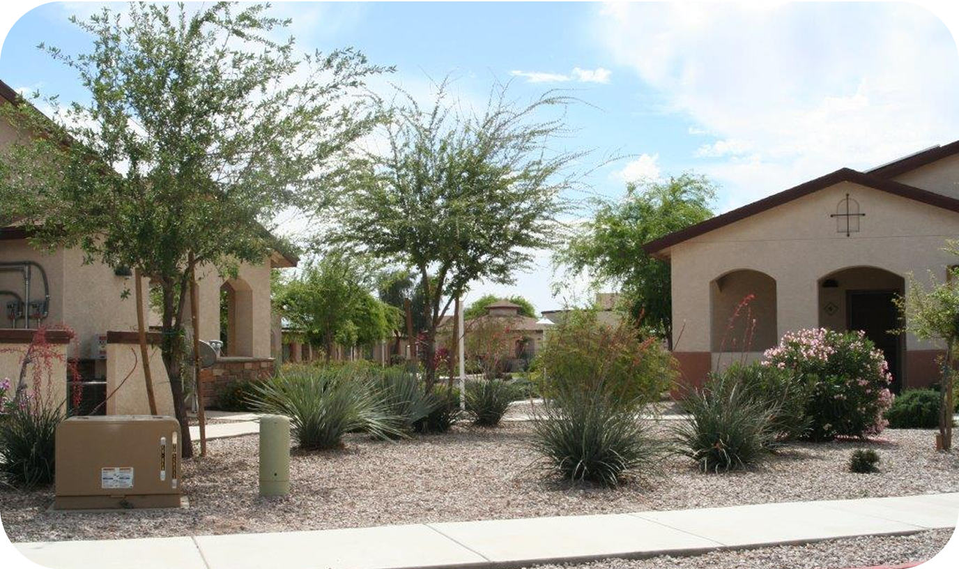 Exterior of a house